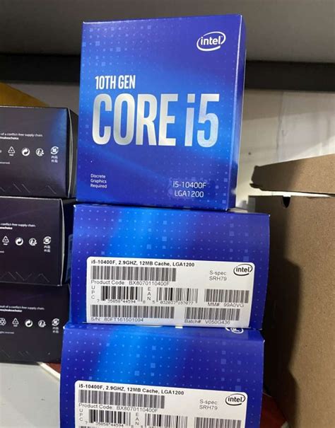 Promo Processor Intel Core I5 10400f Box Lga 1200 Gen 10 Diskon 23 Di