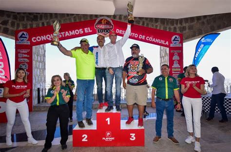 Todo Un Xito El Coahuila Desert Rally Entregan Premio A