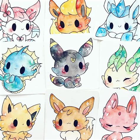 Cute Drawing Umbreon Cute Drawing Pokemon Pictures Pokemon Drawing Easy