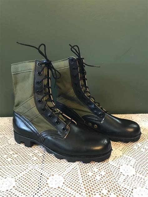 Army Green Combat Boots Size Mens 7n Combat Boots Boots Tommy