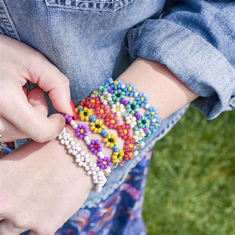 Daisy Chain Bracelet A C Moore Make Your Own Jewelry Diy