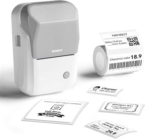 NIIMBOT B1 Label Maker Portable Thermal Label Printer Mini Label