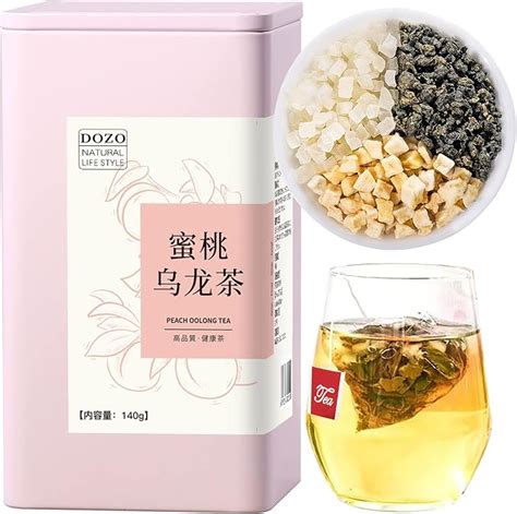 Amazon Dozo 白桃烏龍茶 蜜桃ウーロン茶 140g40枚入 白桃 烏龍茶 台湾茶 ティーバッグ 高い山 茶葉 袋の泡花茶 中国