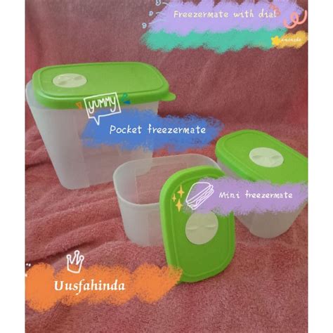 Jual Tupperware Mini Freezermate With Dial 1 Pcs Shopee Indonesia