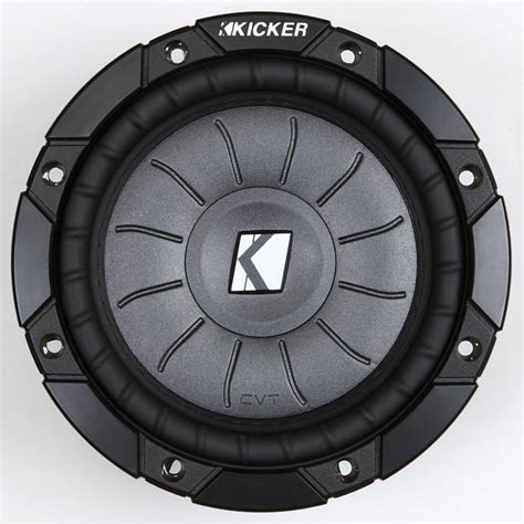 Kicker Cvt65 R 6 12 Subwoofer 150 Watts Single 4 Ohm Shallow Mount