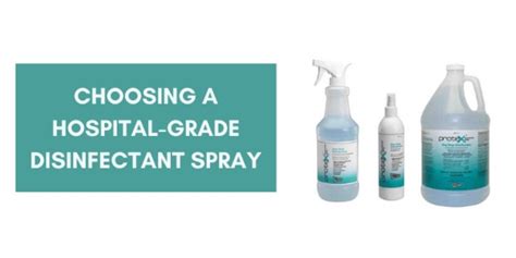 Disinfectant Spray Hospital