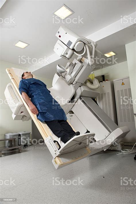 Fluoroscopy Machine With Patient Stock Photo - Download Image Now - C ...