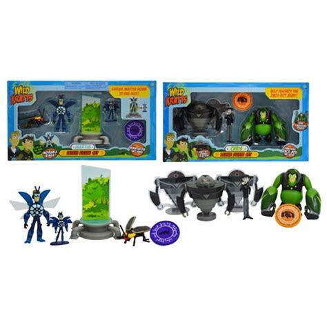 Wild Kratts Deluxe Action Figure Set - Entertainment Earth