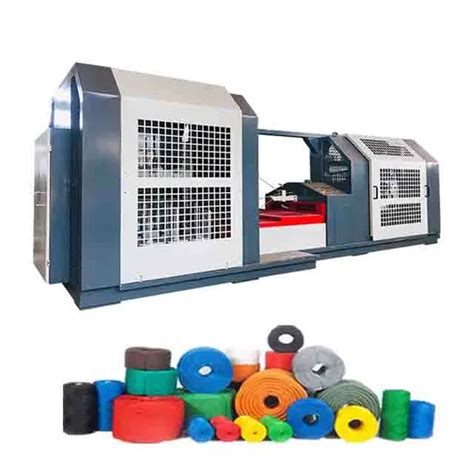 Twisted Pp Pe Plastic Rope Braiding Machine Strand Cord Making