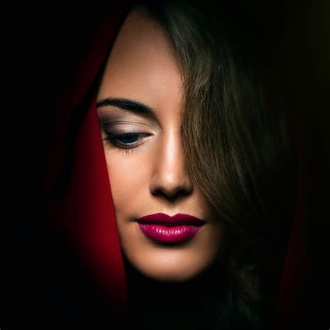 Fondos De Pantalla Cara Mujer Modelo Retrato Rojo Maquillaje