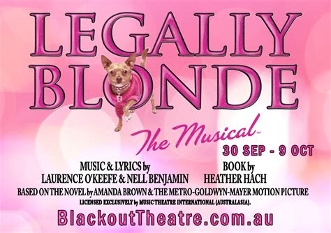 Legally Blonde The Musical Blackout Theatre Company