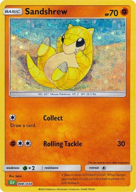 Sandshrew Wert Bild K Nstler Seltenheit Pokemonkarte De