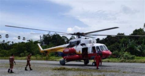 Helikopter JBPM Hantar Bantuan Banjir Harian Metro