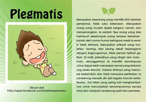 Dasar Sifat Manusia Melankolis Koleris Phlegmatis Dan Sanguinis