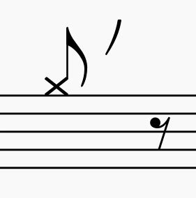 drums notation  cymbal choke  cymbal stop  practice