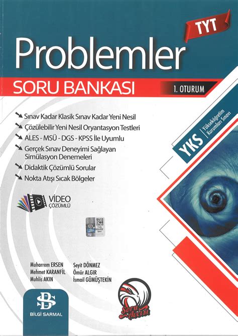 TYT PROBLEMLER SORU BANKASI BİLGİ SARMAL YAYINLARI Zeta Fotokopi