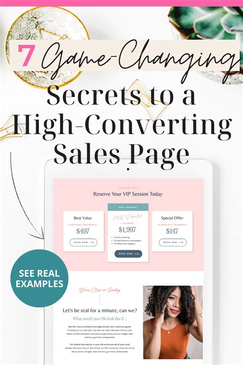 7 game changing secrets to a high converting sales page – Artofit