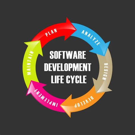 Ciclo De Vida Del Desarrollo De Software Vector Ilustra Aplicación De Software 2023