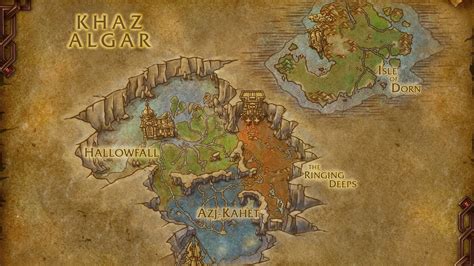 Explora Las Zonas Y Las Mazmorras De The War Within World Of Warcraft