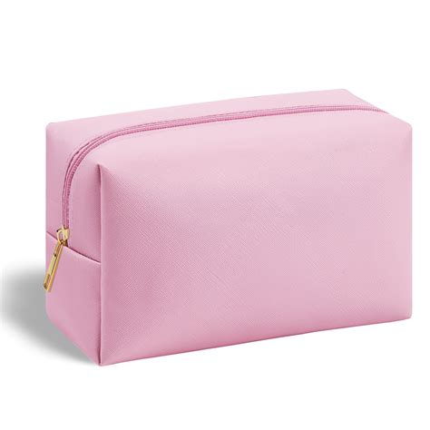 YOOLIFE Travel Essential Gift For Women Cute Initial Makeup Bag