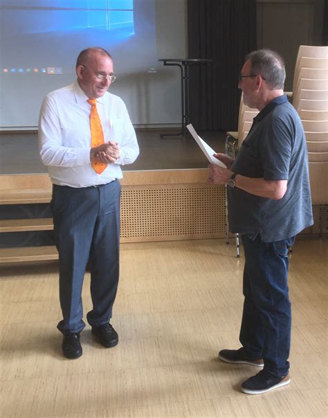 Ein Abschied Vom Lehrerdasein Nach 39 Jahren Franziskus GYM Wels