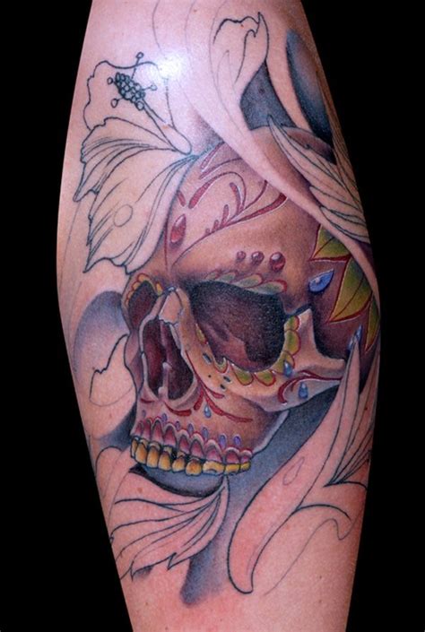 Tattoo Trends - Realistic sugar-skull skull. Skull. ...skull. #tallmick - TattooViral.com | Your ...