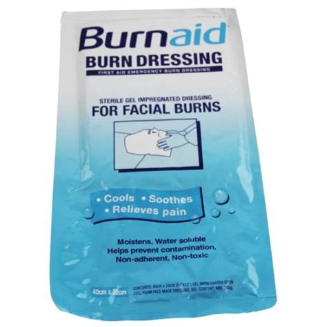 Burnaid Face Dressing 40 X 30cm Aandr Medical Supplies