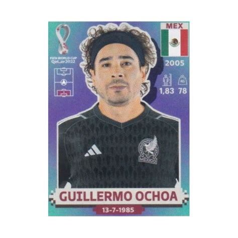 Cromos De Futbol Guillermo Ochoa Mexico Panini Fifa World Cup Qatar