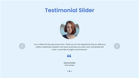 How To Make Responsive Testimonial Slider In HTML CSS JavaScript