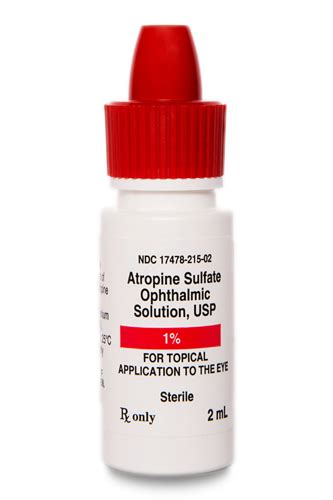 Atropine Sulfate Dilating Drops Ophthalmic Pharmaceuticals