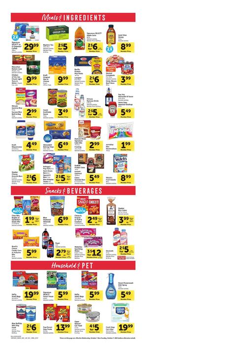 Safeway Weekly Ad:1-Oct-7-Oct- Latest Flyers, Discounts Updated This Week