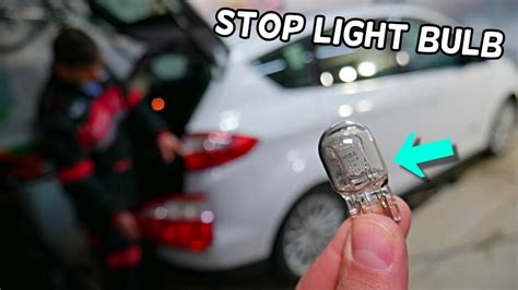 Ford C Max Rear Stop Light Bulb Brake Light Bulb Replacement Removal