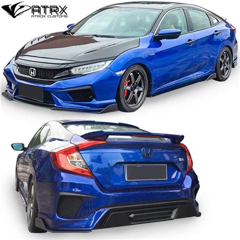 Robot Craftsman Carbon Fiber Widebody Kit For Honda Civic 10th Gen Robot Craftsman