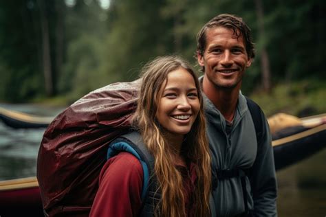 Canoe laughing portrait smile. | Premium Photo - rawpixel