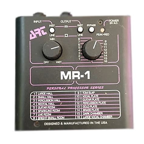 Art Mr 1 2000 Black Reverb