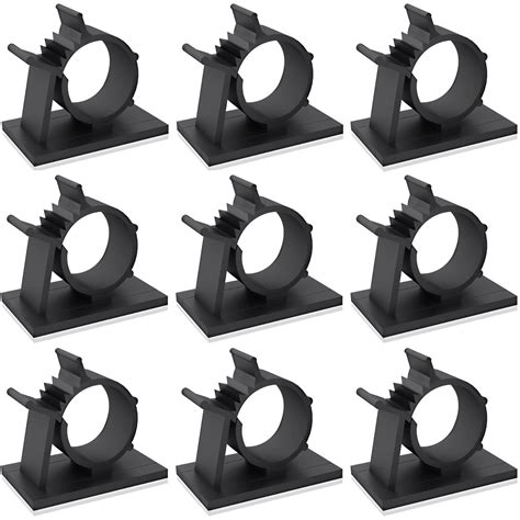 Darller Pcs M Self Adhesive Cable Clips Adjustable Wire Clips Nylon