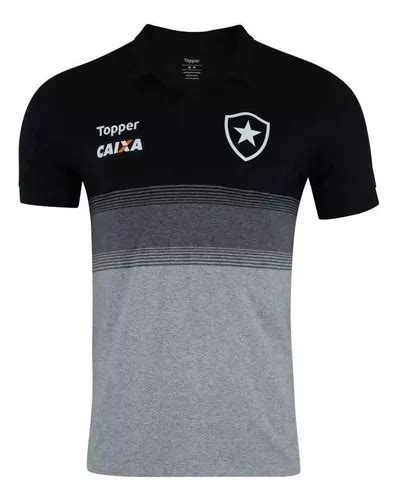 Camisa Polo Botafogo Viagem 2018 Topper Eight Sports MercadoLivre