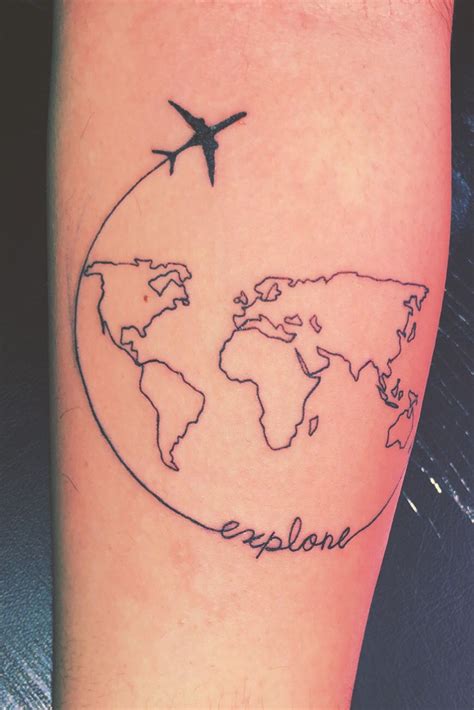 Travel Tattoo Ideas Tatuagem De Viagem Tatuagem Viagem Tattoo Viagens