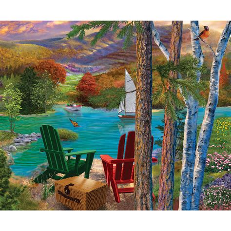 Lakeside View 1000 Piece Jigsaw Puzzle Spilsbury