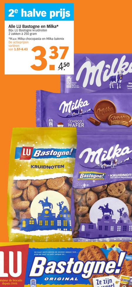 Milka Kruidnoten Chocolade Folder Aanbieding Bij Albert Heijn Details