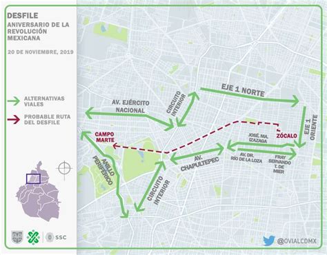 Esta Es La Ruta Y Horario Del Desfile Del 20 De Noviembre En CDMX