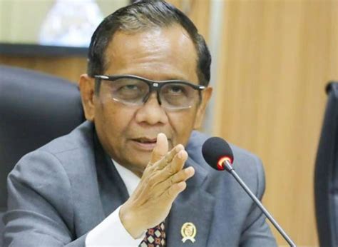 Mahfud Md Tantang Balik Benny Harman Arteria Dahlan Koma Id