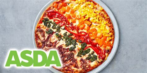 Asda Launches New Limited Edition Vegan Rainbow Pizza To Celebrate