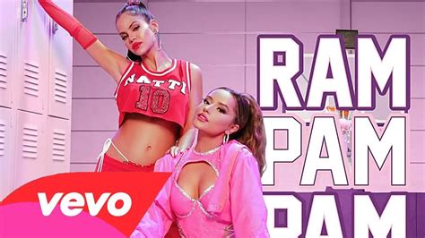 Natti Natasha X Becky G Ram Pam Pam Audio Oficial Youtube Music