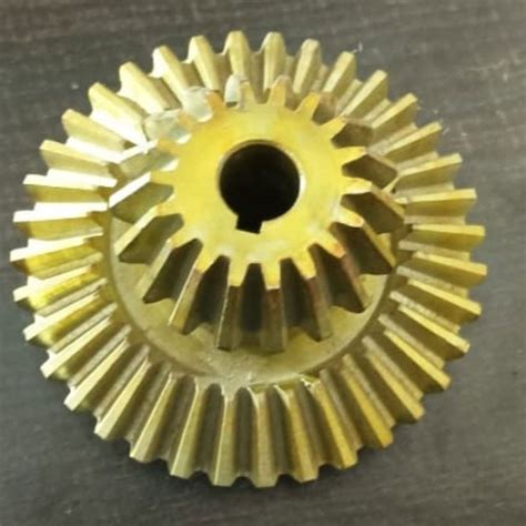 Mild Steel Light Vehicle Brass Helical Bevel Gear For Automobile