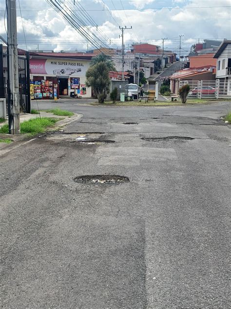 Vecinos De Paso Real Denuncian P Simo Estado De Calles Cr Nicas De La