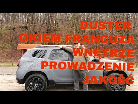 Dacia Duster 2022 1 3 TCE EDC Okiem Francuza Zawieszenie Prowadzenie