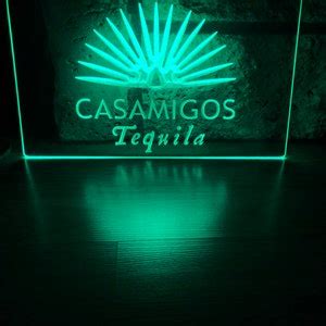 Casamigos LED Neon Green Light Sign 8x12 - Etsy