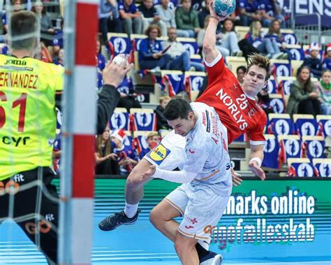 Golden League Handball D Nemark Schl Gt Mit Starkem Nielsen Spanien