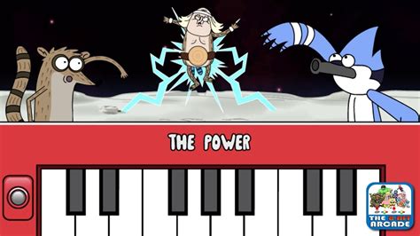 Regular Show The Power Keyboard